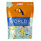 World Travel Puzzle Pouchassembled: 12 x 9"
