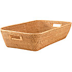 Honey Rattan Changer Basket