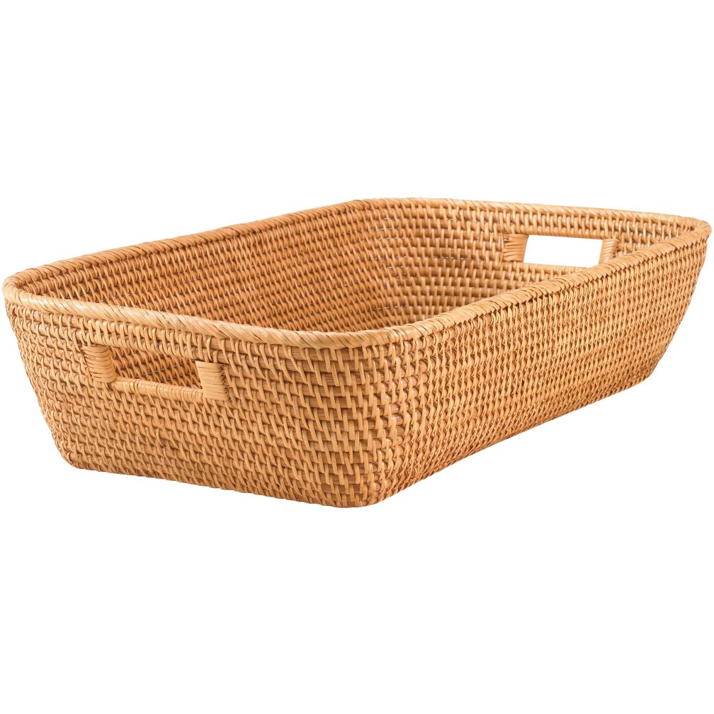 Rattan Changer Basket (Honey)
