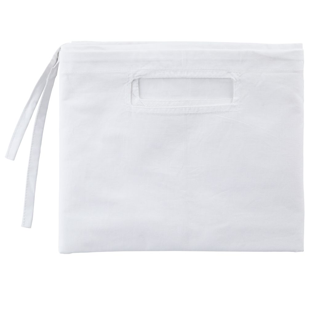 Organic Round Basket Liner (White)