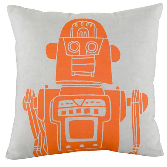 RobotPillow_Orange