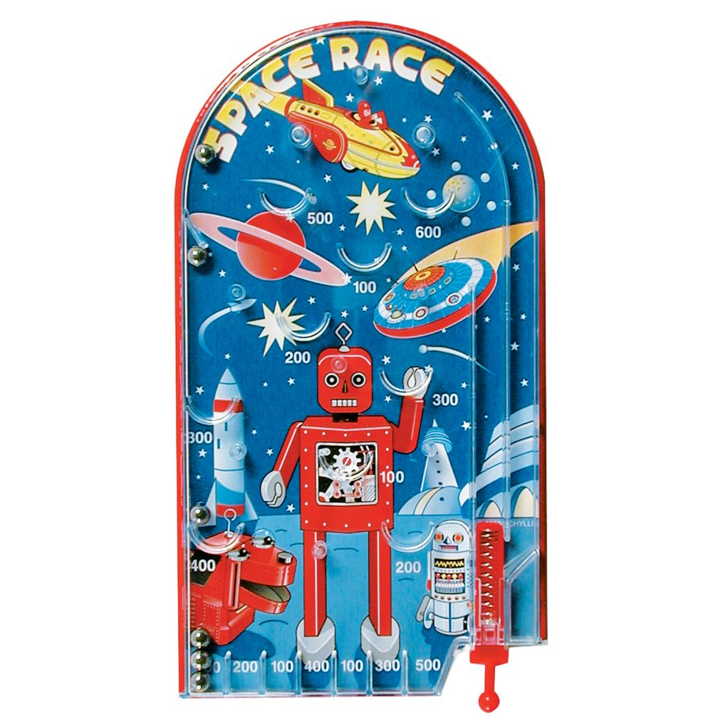 Space Race Pinball Game