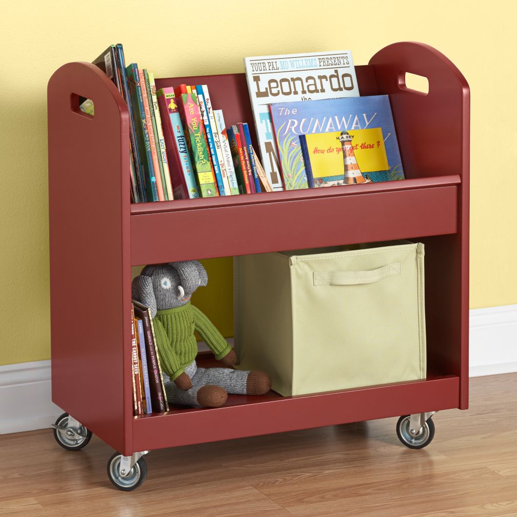 Local Branch Library Cart (Tomato)