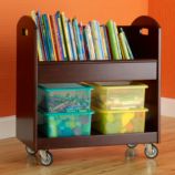Local Branch Library Cart (Espresso)