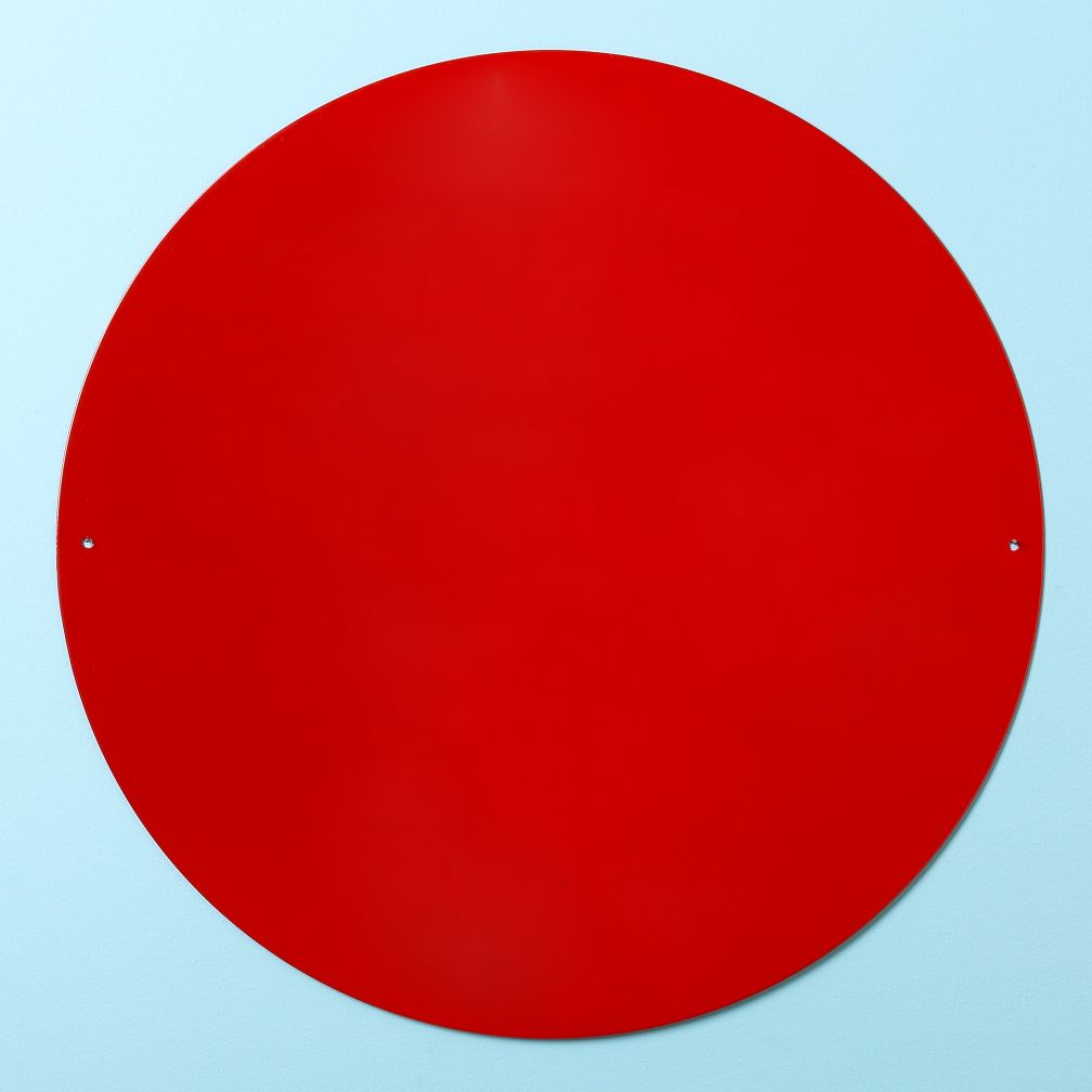 16" Perfect Circle Magnet Board (Red)