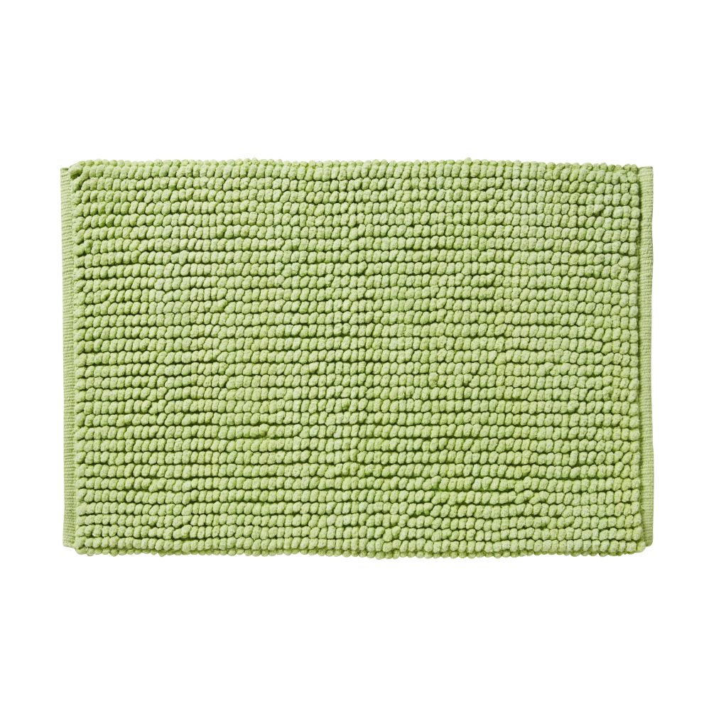 Rub-A-Dub Chenille Nub Bath Mat (Green)