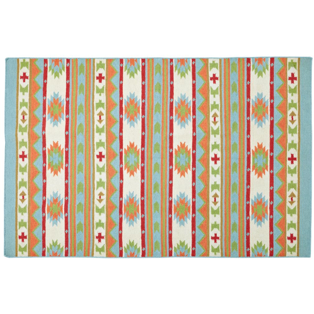 Aztec Support Rug (Blue)