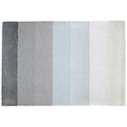 8 x 10' Grey Broad Stripe Rug