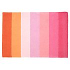 4 x 6' Pink Broad Stripe Rug