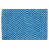 Zig Zag Rug (Blue)