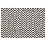 Chevron and On Rug (Grey)