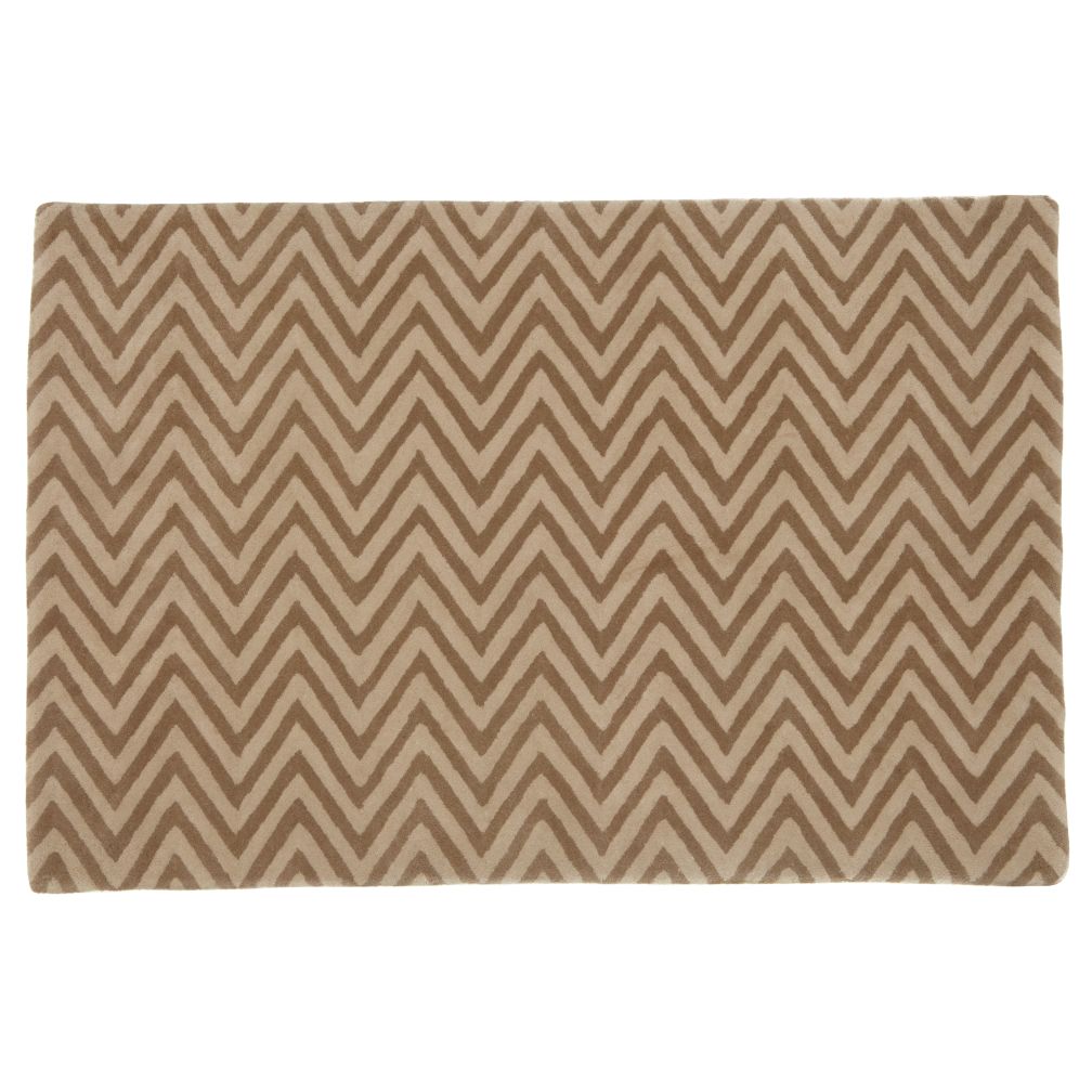 Zig Zag Rug (Khaki)