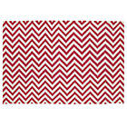 4 x 6' Pink Chevron Rug