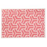 Crow's Feet Rug (Pink)