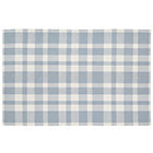 4 x 6' Blue Pastel Plaid Rug