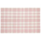 Pastel Plaid Rug (Pink)