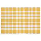 4 x 6' Yellow Pastel Plaid Rug