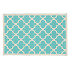 4 x 6' Blue Aqua Magic Carpet Rug