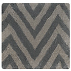 Swatch Grey Zig Zag Rug