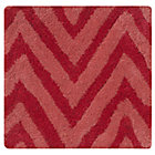 Swatch Pink Zig Zag Rug