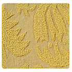 Swatch Yellow Raised Floral Rug