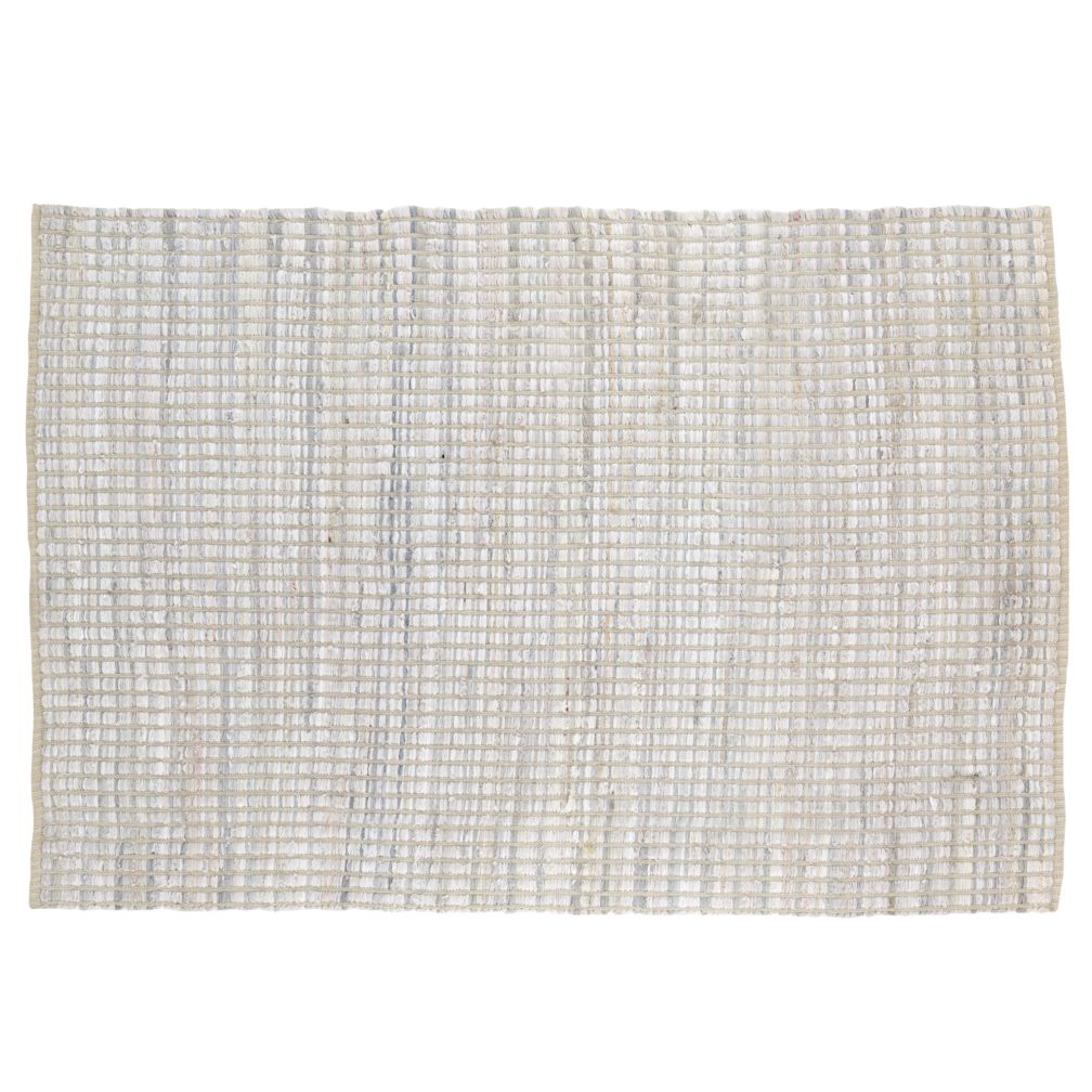 4 x 6'  Rags to Riches Rug (White)