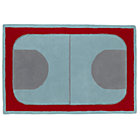 4 x 6' Red Game On Rug