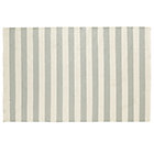 4 x 6' Grey Big Band Stripe Rug