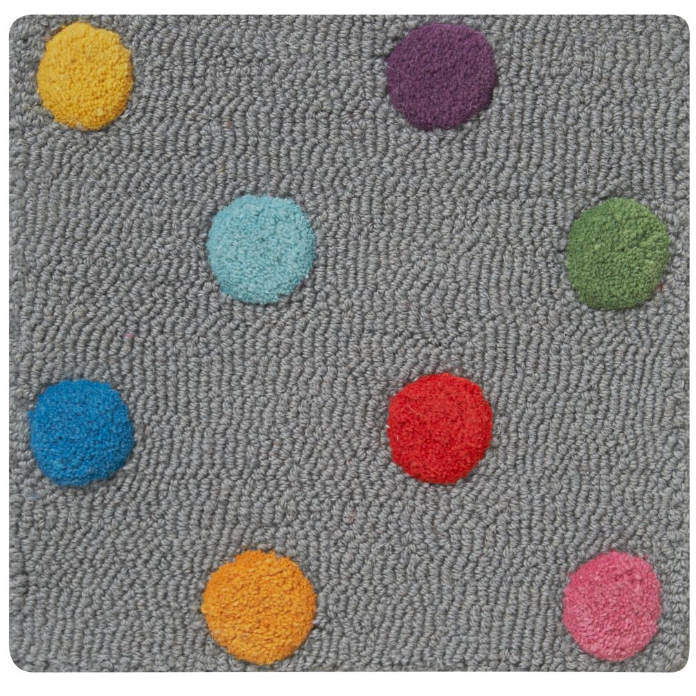 Candy Dot Rug Swatch