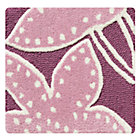 Swatch Lavender Padded Lily Rug