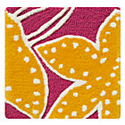 Swatch Pink Padded Lily Rug