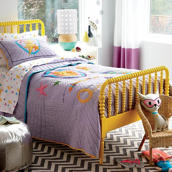 Jenny Lind Kids Bed (Yellow) The Land of Nod
