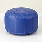 Dk. Blue Pouf