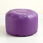 Purple Pouf