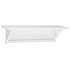 24" White Shelf