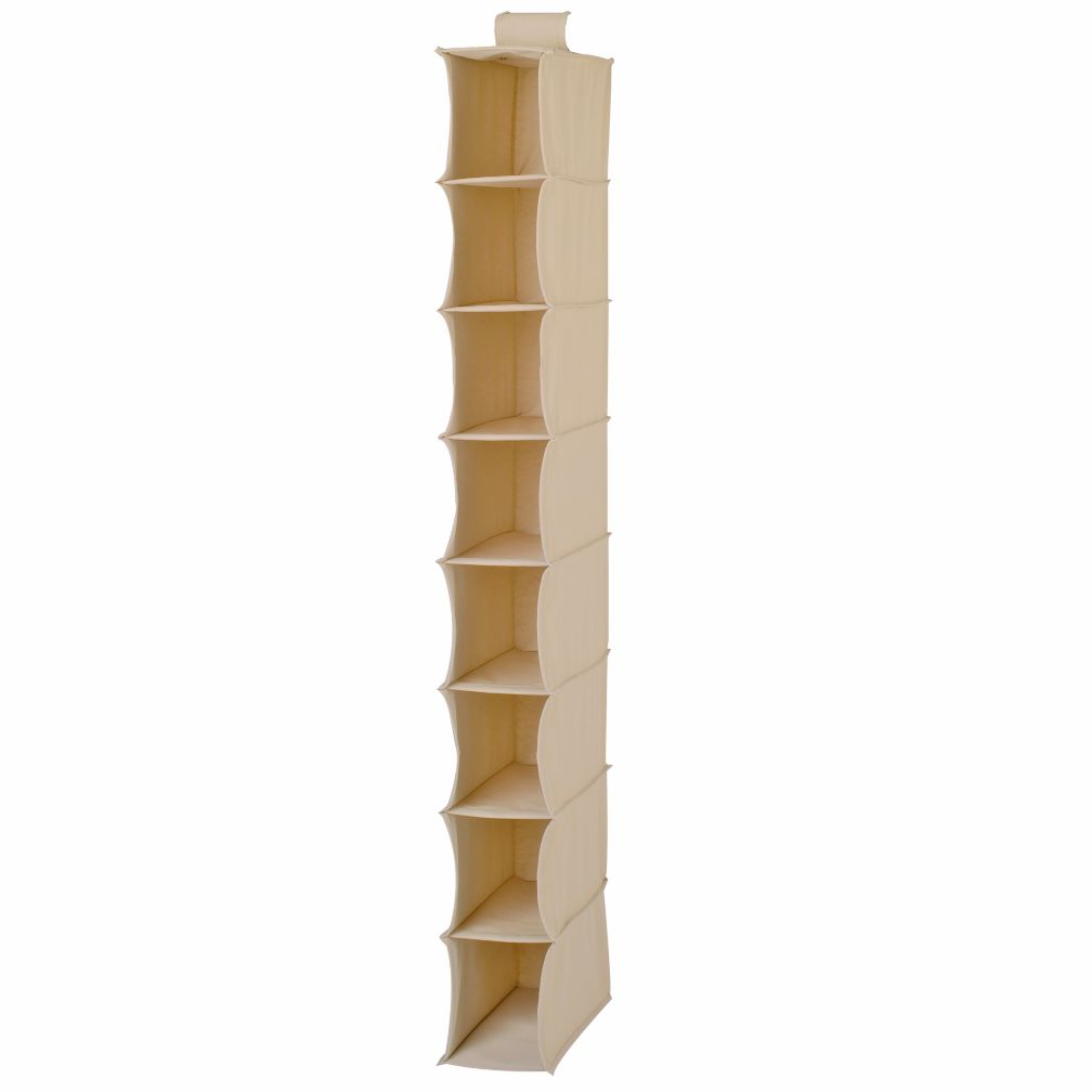 I Think I Canvas Hanging Organizer (Khaki)