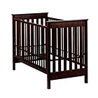 Espresso Straight-Up Crib
