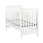 White Straight-Up Crib