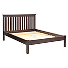 Full Espresso Bed (Headboard w/wood frame)