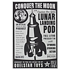 Outer Space Rocket Wall Art (Unframed)