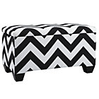 Stock Plus Upholstered Storage Bench with Feet
