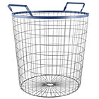 Blue Wired World Floor Bin