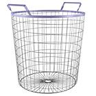 Purple Wired World Floor Bin