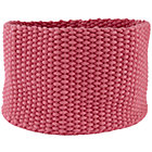 Large Pink Kneatly Knit Rope Bin