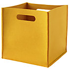 Yellow Once More with Felting Cube Bin