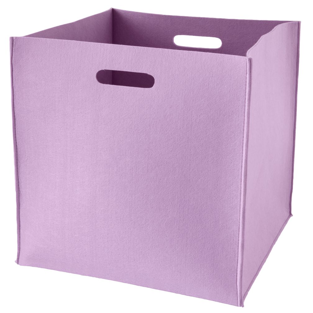 Once More with Felting Floor Bin (Purple)