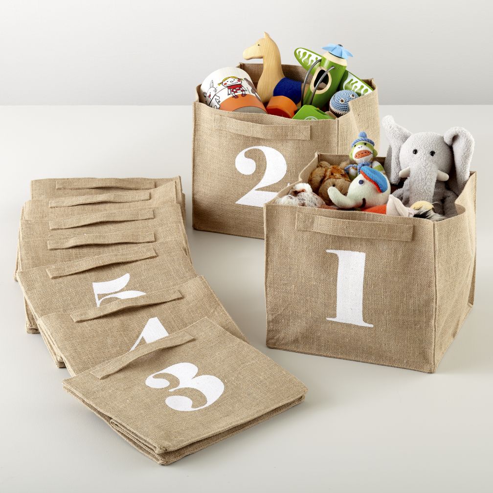 Store By Numbers Cube Bins