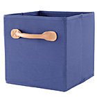 Blue Canvas Bin