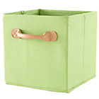 Green Canvas Bin