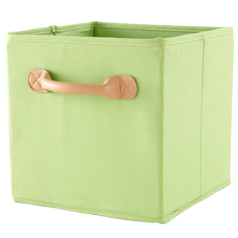 We're Not Just Canvas Anymore Cube Bin (Green)